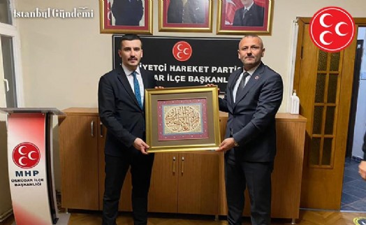 ÜLKÜ OCAKLARI’NDAN MHP ÜSKÜDAR’A ZİYARET