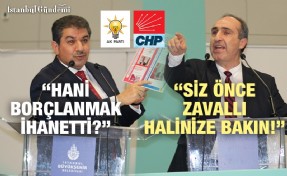 İBB MECLİSİNDE GRUP BAŞKAN VEKİLLERİ KARŞILIKLI BİRBİRİNİ SUÇLADI!