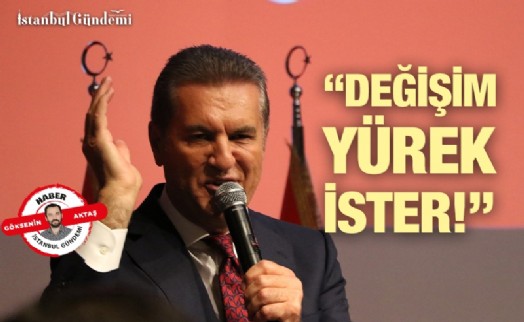 ​​​​​​​MUSTAFA SARIGÜL, TÜRKİYE DEĞİŞİM PARTİSİ’Nİ RESMEN TANITTI