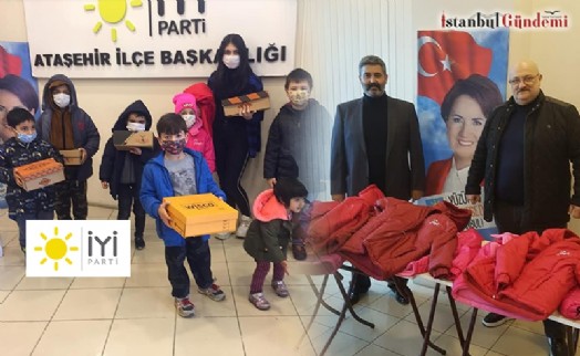 İYİ PARTİ ATAŞEHİR’DEN ‘SICACIK’ YARDIM