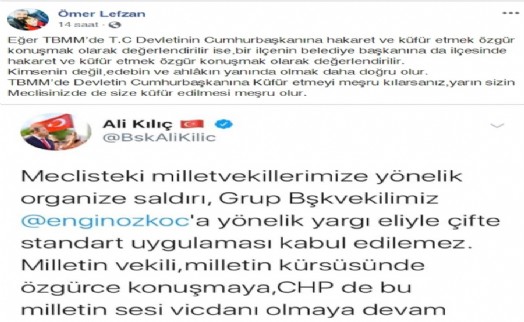 MHP MALTEPE İLÇE BAŞKANI LEFZAN: ‘‘CUMHURBAŞKANINA KÜFRETMEYİ MEŞRU KILAMAZSINIZ’’