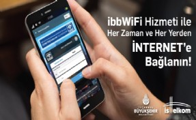 İBB WİFİ’YE 3,8 MİLYON KULLANICI KAYDOLDU