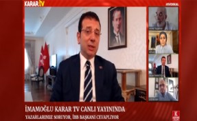 İMAMOĞLU: “HER GÜN 2000-2500 KOLİYİ BİZZAT ADRESLERE TESLİM EDİYORUZ”