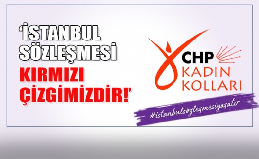 CHP KADIN KOLLARI'NDAN ORTAK BİLDİRİ