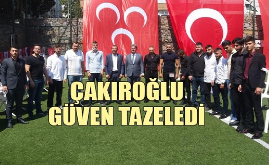 MHP ÜMRANİYE’DE ÇAKIROĞLU YENİDEN BAŞKAN