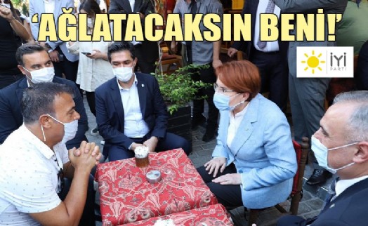 İSTANBUL'DA ESNAFIN DERTLERİNİ DİNLEYEN MERAL AKŞENER'İ DUYGULANDIRAN DİYALOG