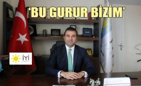 İYİ PARTİ ŞİŞLİ İLÇE BAŞKANI AHMET ÜNAL'DAN ZAFER BAYRAMI MESAJI