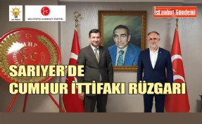 AK PARTİ SARIYER İLÇE BAŞKANLIĞI, MHP SARIYER'İ ZİYARET ETTİ