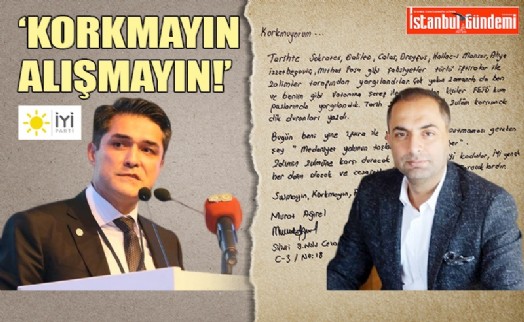 TUTUKLU GAZETECİ MURAT AĞIREL'DEN BUĞRA KAVUNCU'YA MEKTUP