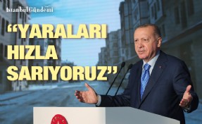 CUMHURBAŞKANI ERDOĞAN, ELAZIĞ DEPREMİNİN YILDÖNÜMÜNDE YENİ YAPILAN KONUTLARIN ANAHTARLARINI DAĞITTI