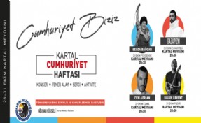 Kartal’da Cumhuriyet Bayramı coşkusu 4 gün 4 gece sürecek