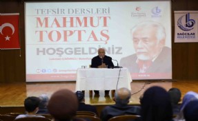 Bağcılar’da Mahmut Toptaş’tan tefsir dersleri