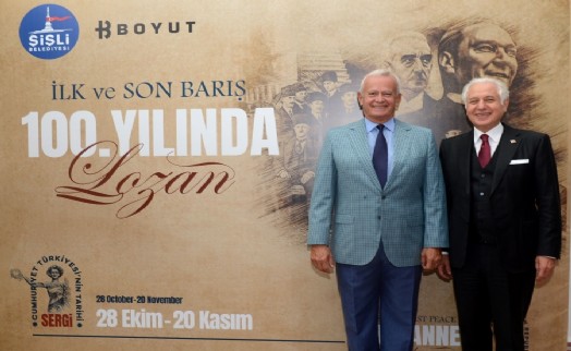 Şişli’de ‘İlk ve Son Barış 100. Yılında Lozan Sergisi’ sanatseverlere kapılarını açtı