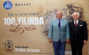 Şişli’de ‘İlk ve Son Barış 100. Yılında Lozan Sergisi’ sanatseverlere kapılarını açtı