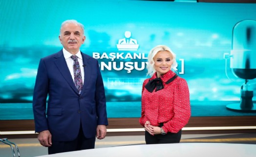 Başkan Yıldırım Ülke TV’de projeleri anlattı