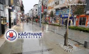 KAĞITHANE’DE ASLANGAZİ CADDESİ YENİ YÜZÜYLE HİZMETE AÇILDI