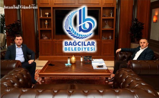 BAĞCILAR KAYMAKAMI’NDAN BAŞKAN ÇAĞIRICI’YA HAYIRLI OLSUN ZİYARETİ