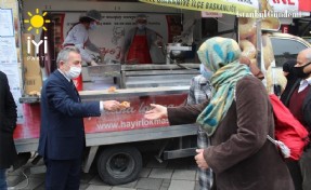 İYİ PARTİ ÜMRANİYE’DEN HAYIR LOKMASI