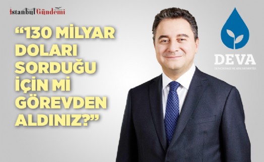 ALİ BABACAN’DAN ERDOĞAN’A ATAMA SORUSU