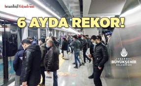 MECİDİYEKÖY – MAHMUTBEY METROSU 9 MİLYON YOLCU TAŞIDI