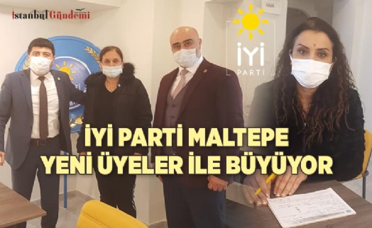 İYİ PARTİ MALTEPE ÜYELİK ÇALIŞMALARINI SÜRDÜRÜYOR