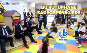 BAĞCILAR’DA ÇOCUK KÜTÜPHANESİ AÇILDI