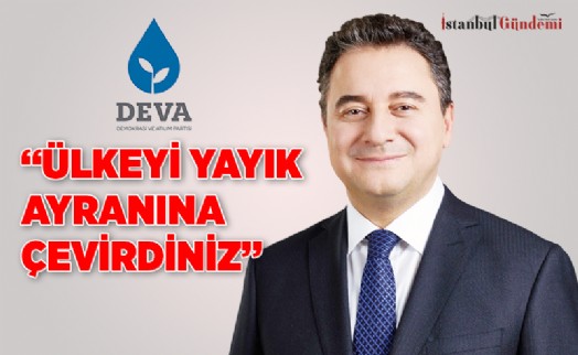 ALİ BABACAN’DAN ERDOĞAN’A DIŞ POLİTİKA ELEŞTİRİSİ