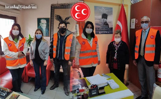 MHP BEŞİKTAŞ, İLÇEDEKİ MUHTARLAR İLE BULUŞTU