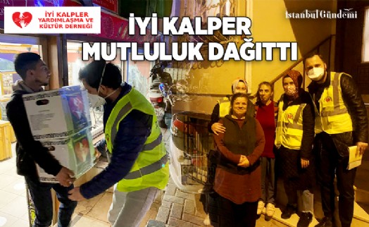 İYİ KALPLER DERNEĞİ’NDEN ENGELLİ VATANDAŞLARA RAMAZAN KOLİSİ