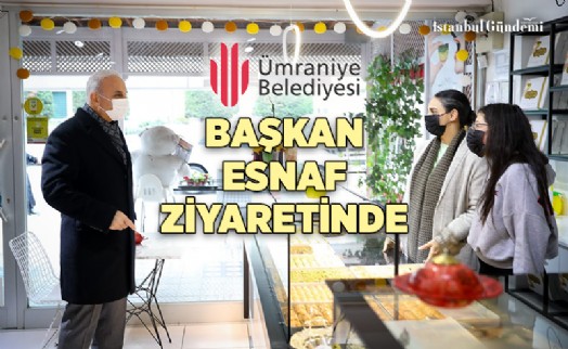 BAŞKAN İSMET YILDIRIM ESNAF ZİYARETİNDE BULUNDU