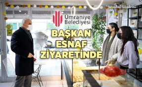 BAŞKAN İSMET YILDIRIM ESNAF ZİYARETİNDE BULUNDU