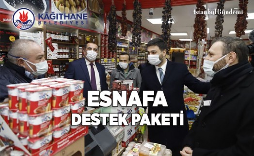 KAĞITHANE’DE İŞ YERİ TAM KAPALI ESNAFA 1000 TL DESTEK