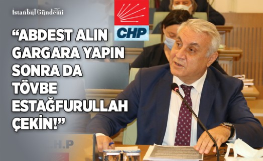 CHP’Lİ HÜSEYİN ÜSKÜDAR’DAN AK PARTİLİLER’E SERT CEVAP