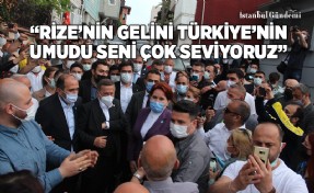 MERAL AKŞENER’E ÜSKÜDAR’DA COŞKULU KARŞILAMA