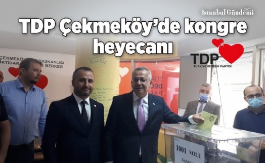 TDP ÇEKMEKÖY’DE BAŞKAN YUSUF PINARLI GÜVEN TAZELEDİ