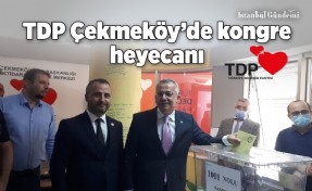 TDP ÇEKMEKÖY’DE BAŞKAN YUSUF PINARLI GÜVEN TAZELEDİ