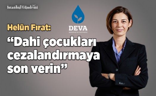 DEVA PARTİSİ’NDEN ‘HARİKA ÇOCUK YASASI YENİDEN İŞLESİN’ ÇAĞRISI