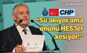 NİZAMETTİN GÜNEL: ‘HES’LER DOĞAYI KATLEDİYOR’