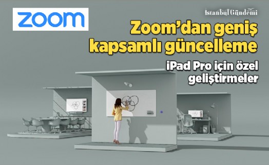 ZOOM, İPAD PRO GÜNCELLEMESİNİ DUYURDU