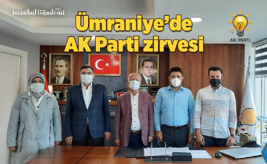 İSMET UÇMA VE OSMAN BOYRAZ’DAN AK PARTİ ÜMRANİYE’YE ZİYARET