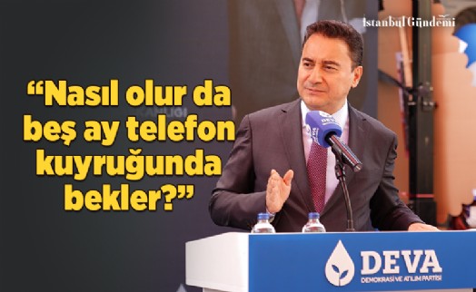 ALİ BABACAN’DAN “ABD İLE GÖRÜŞME” TEPKİSİ