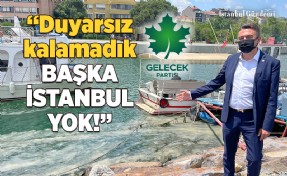 GELECEK PARTİSİ, MÜSİLAJ SORUNUNA DİKKAT ÇEKTİ: 'MARMARA ALARM VERİYOR'