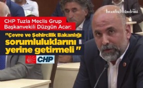 DÜZGÜN ACAR; “DOĞA BİZDEN İNTİKAM ALIYOR”