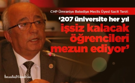 Sacit Terzi, TÜİK verileri üzerinden esnafın ve gençlerin durumunu anlattı