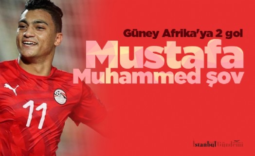 Mustafa Muhammed şov: Güney Afrika'ya 2 gol