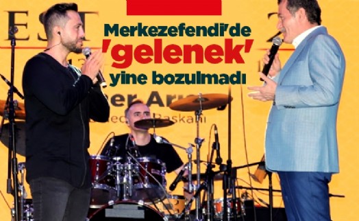 Merkezefendi'de 'gelenek' yine bozulmadı