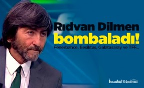 Rıdvan Dilmen bombaladı! Fenerbahçe, Beşiktaş, Galatasaray ve TFF...