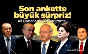 Son ankette büyük sürpriz! Ali Babacan'ın DEVA Partisi yüzde...