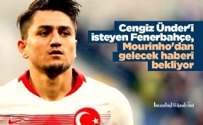 Cengiz Ünder'i isteyen Fenerbahçe, Mourinho'dan gelecek haberi bekliyor