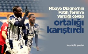 Florya'da ilk kriz! Mbaye Diagne'nin Fatih Terim'e verdiği cevap ortalığı karıştırdı